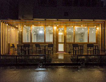 Hotel Front - Evening or Night